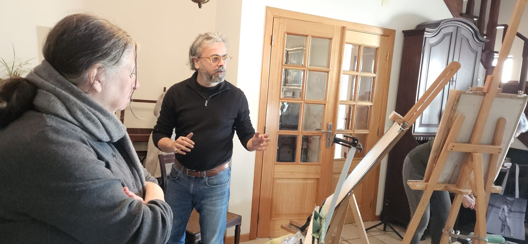 Art workshop conducted by Rahul Onkon