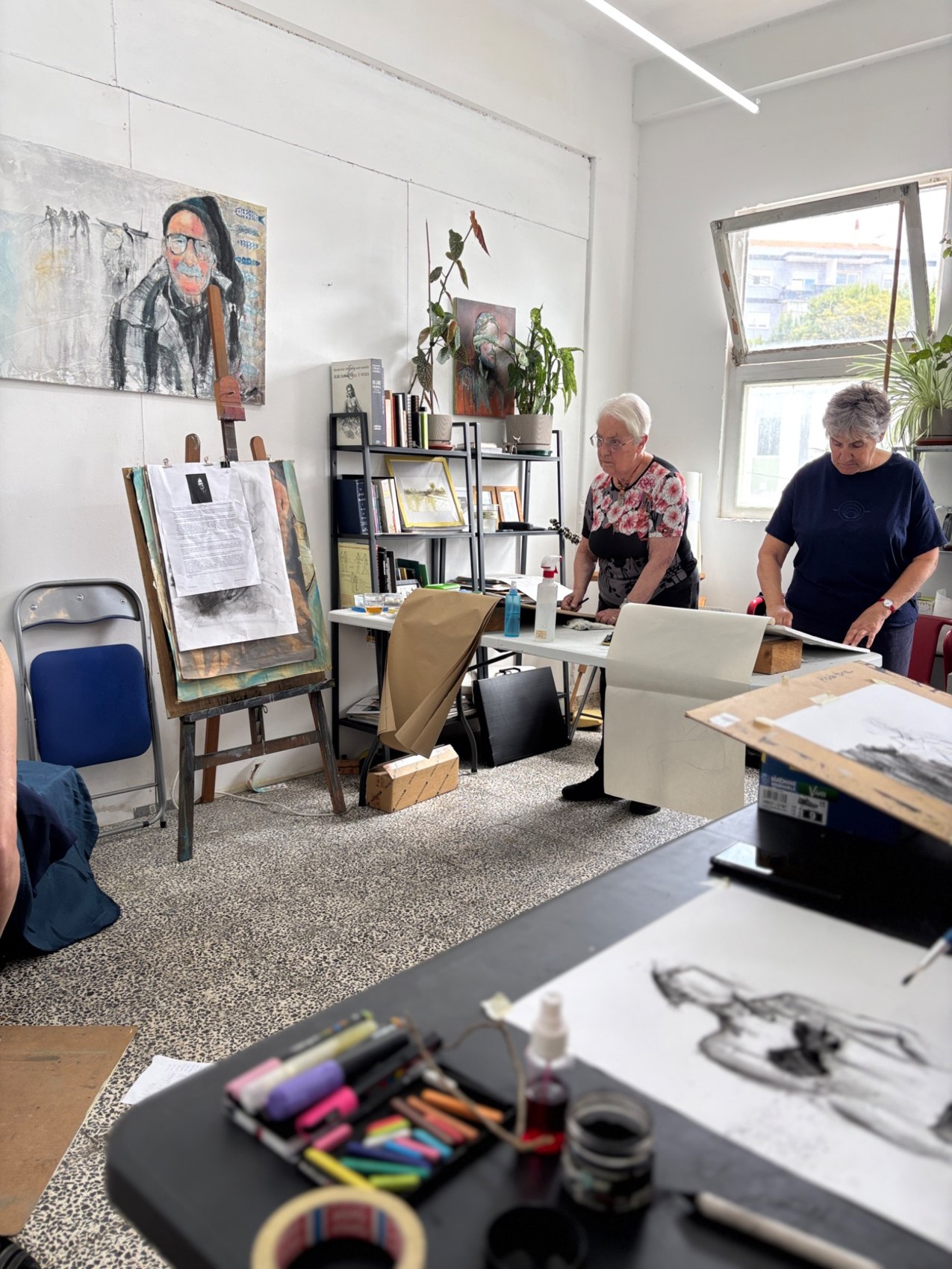 Art workshop conducted by Rahul Onkon